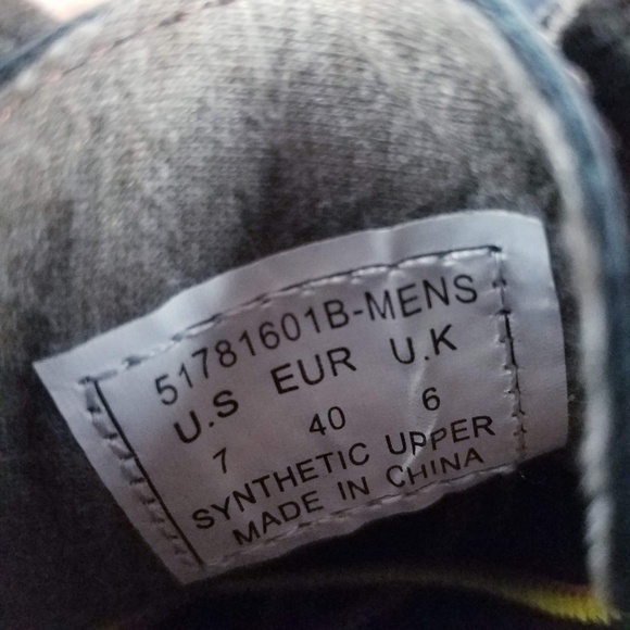 Levis Mens Atwater Sneakers Shoes 7 Brown Chukka - Picture 7 of 8